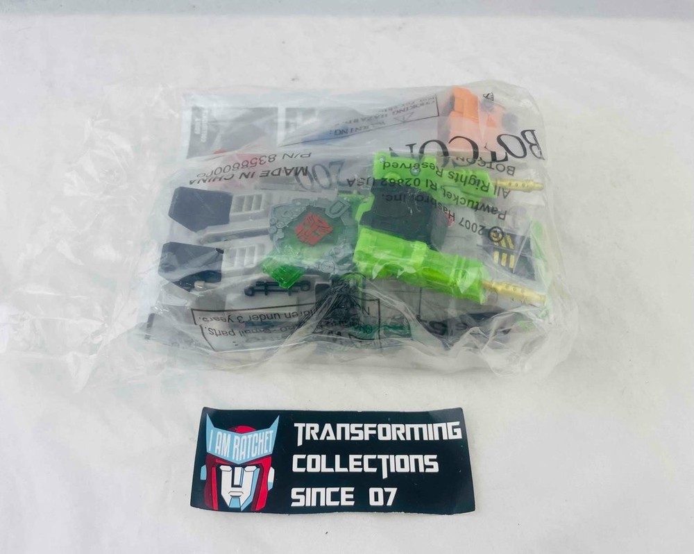 Transformers TFCC 2007 Botcon Exclusive Springer and Huffer Sealed