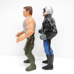 T2 Battle Damage Terminator & T-1000 Vintage 1991 Kenner Action Figures
