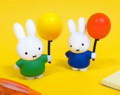 Miffy Figure Holding Balloon 70th Anniversary Ed. Limited ABS *Paid US-tariff