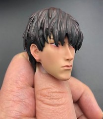 1/6 male Head sculpt Rukawa Kaede Japanese cartoon for Phicen hot toys ❶USA❶