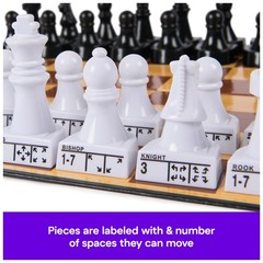 , Cardinal Classics Chess Teacher, Learn to Play Strategy Board Games for Beg…