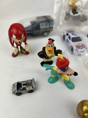 Jazwares Sonic VTG 1990’s Kelloggs Dark Wing Ducks Figures 70’s Matchbox Toy Lot