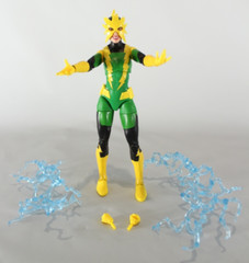 Spider-Man Marvel Legends Retro Series Electro Action Figure Francine Frye COMPL