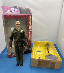 2001 Sideshow Toy Gunnery Sgt. R. Lee Ermey 12″ Figure NOS non-working USMC