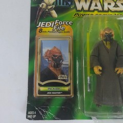 Star Wars Power of the Jedi Master Plo Koon Force File POTJ Hasbro New Sealed