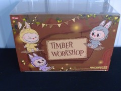 Labubu Timber Workshop Complete Set Authentic Popland Exclusive NEW SEALED CASE