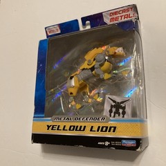 Dreamworks Volton Legendary Defender Yellow Lion Diecast Metal Defender