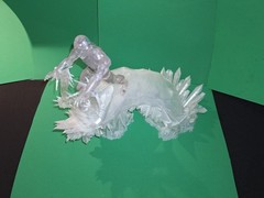 3D Printed Marvel legends Iceman Ice Slide effects Diorama Xmen Xfactor
