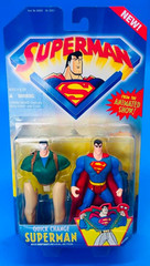 KENNER – SUPERMAN ANIMATED SHOW – QUICK CHANGE SUPERMAN – NEW! #2