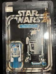 Vintage Kenner Star Wars Artoo-Detoo R2-D2 12 Back-C MOC Sealed 1977