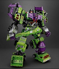 New In Stock NBK Devastator Transformation Toy Oversized Figure No Box
