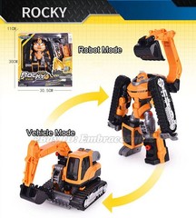 NEW Robo-Excavator Rocky Athlon Tobot V Transforming Action Figure Toy