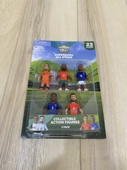 Supergoal All Stars Soccer 5 Pack Collectible Action Figures Set International