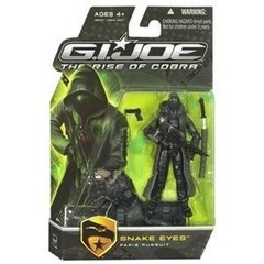 G.I. Joe The Rise of Cobra 3 3/4 Movie Action Figure- Snake Eyes Paris Pursuit w