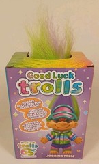 Treasure Trolls Good Luck Trolls Jogging Troll 65th Anniversary Belly Charm New