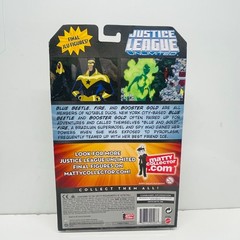 Blue Beetle Fire Translucent Booster Gold Justice League Unlimited 3 pk NIP Rare