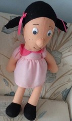 PLUSH DOLL FIGURE FLORINDA MEZA MEXICAN TV SITCOM EL CHAVO DEL OCHO LA POPIS