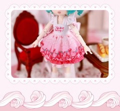Blokees DaalaMode Series Hatsune Miku Strawberry Cake Limited Model Figure