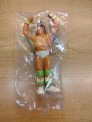 1990 Applause Ultimate Warrior Wrestling Figure Keychain New Deadstock WWF