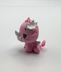 Hatchimals CollEGGtible Figure Rhino Petal Path Flower Spring Pink Silver Wings