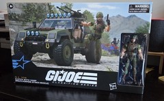 G.I. Joe Classified Series #112 Clutch With Vamp Jeep Vehicle Hasbro Pulse Ex.