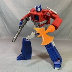 Masterpiece Transformers 4th Party KO Optimus Prime Version 3.0 Silver Legs