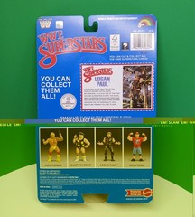 WWE Superstars LJN 1980s Retro Logan Paul Black Card 8″ ( NOT MINT PACKAGING )