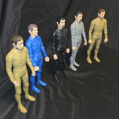 Marx Toys Noble Knights 12″ Figure Lot 1999 Reissue 5 Figures Armor COA Booklet