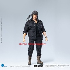 HIYA ESR0099 First Blood John Rambo 1/12 Scale Limited Collectible Action Figure