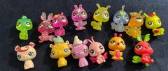 Littlest Pet Shop LPS Moonlite Fairies Glitter And Minis Lot Of 14