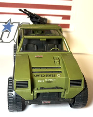 GI Joe VAMP Jeep w/Clutch driver *100% COMPLETE, NEAR MINT! Vintage Vehicle ARAH