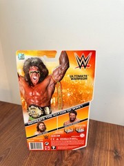 WWE Ultimate Warrior Champions Winged Eagle Title Figure 2014 K-Mart New