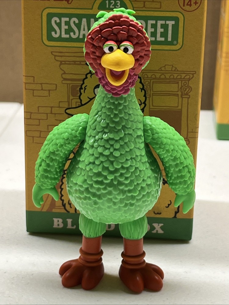 Super7 ReAction Sesame Street BIG BIRDS From AROUND THE WORLD BlindBox abelardo