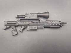 1/12 scale 3D printed morita sniper rifle for classified marvel legends