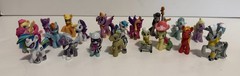 My Little Pony Friendship Is Magic Blind Bag Mini Figures Lot Of 21 DJ Pon