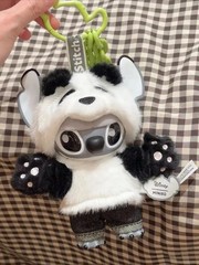 Disney Genz Street Panda Stitch Blind Box Keychain 2025 Limited Vinyl Figure