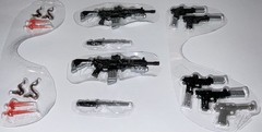 Marvel Legends SHIELD AGENT WEAPON LOT Knife Rifle Effects 6″ Figure Series