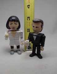 2004 NECA Figure LOT Pulp Fiction The Cast JULES Vincent THE GIMP Mia BUTCH Zed