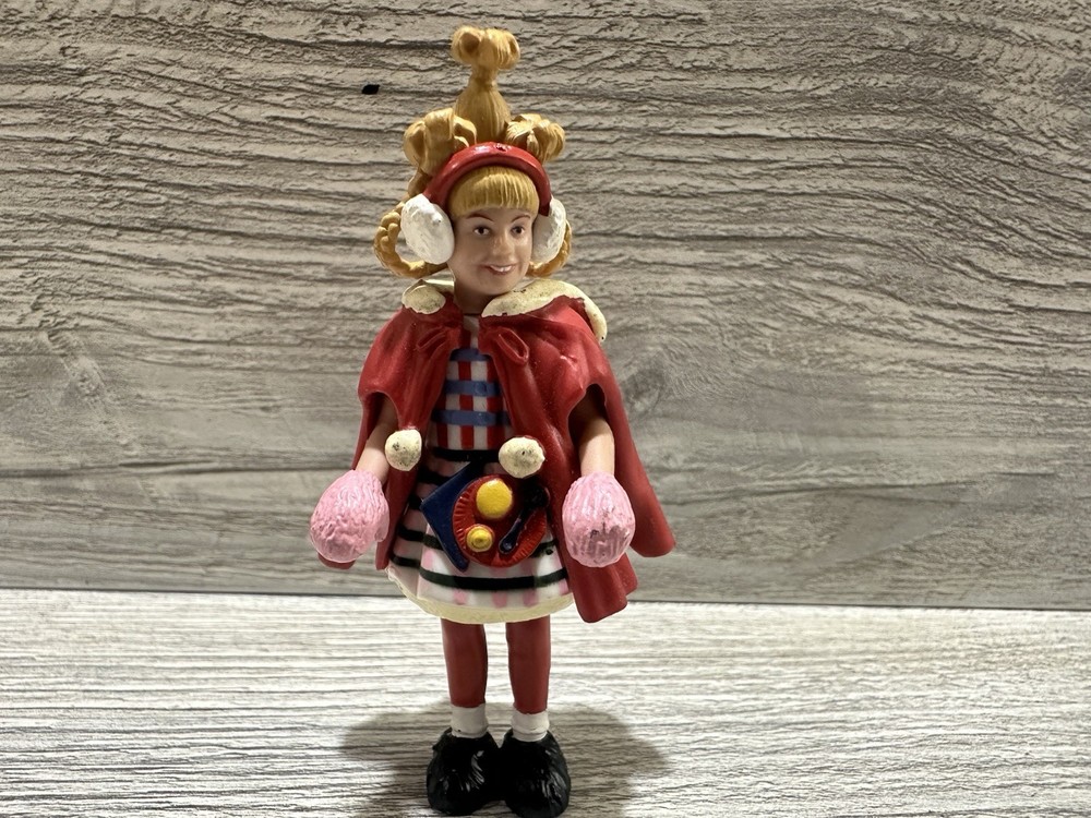 Cindy Lou Who How The Grinch Stole Christmas 3.2” Figure Playmates *Details*