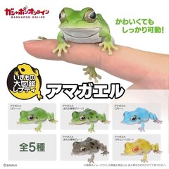 Bandai Japan Living Creatures Encyclopedia Repti Tree Frog Complete Frog Gacha