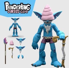 Plunderlings Plunderlong CURSED CAYO 1:12 Scale Blue 5″ Action Figure 2023