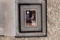 2017 Star Wars Poster Coin 1ounce 40th anniversary proof bar .999 RARE silver x2