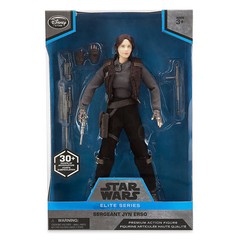 Disney Store Star Wars Rogue One Jyn Erso Elite Series Premium Action Figure 10″