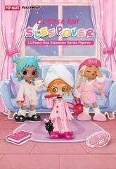 POP MART x Lil Peach Riot Sleepover Series Confirmed Figure Doll NEW in Open Box