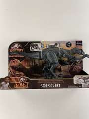 Jurassic World Camp Cretaceous Scorpios Rex Slash N Battle 17″ Dino Escape New