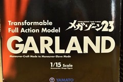 1:15 Megazone 23 Garland Transformable Full Action Model w/Shogo Figure, as-is