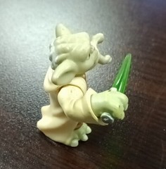 Star Wars 2011 Hasbro Galactic Heroes Yoda Action Figure Used Fast Shipping Toy