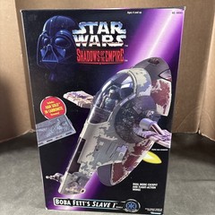 BOBA FETT’S SLAVE I SHADOWS OF THE EMPIRE ACTION FIGURE SHIP STAR WARS NEW VINTA