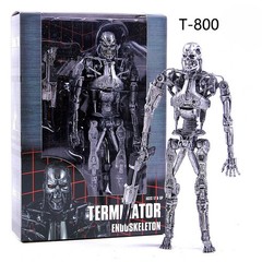 New 7″ Terminator 2 Judgment Day T-800 Endoskeleton Arnold PVC Action Figure –