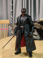 1/12 Wired Coat For 6″ ML Blade Eric Brooks（No Figure）Clothes for Action Figures